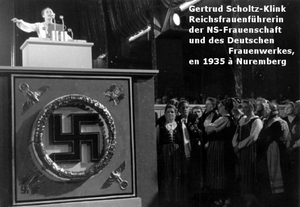 Gertrud Scholtz-Klink 1935 Nuremberg